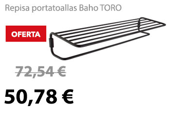 Repisa portatoallas Baho TORO. 50,78 €. ANTES: 72,54 €.